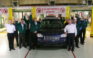 Land Rover a produs 200.000 de exemplare Freelander 2