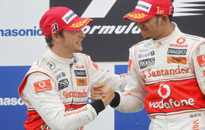 Hamilton garantează că nu va avea incidente pe pista cu Button