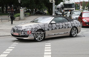 FOTO EXCLUSIV* : BMW testează noul Seria 6 Cabrio