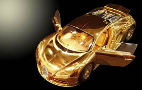 Macheta din aur a lui Veyron costă 2.4 milioane de euro