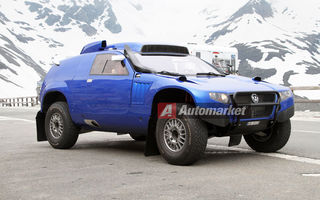 FOTO EXCLUSIV* : Volkswagen testează noul Touareg pentru Dakar 2011