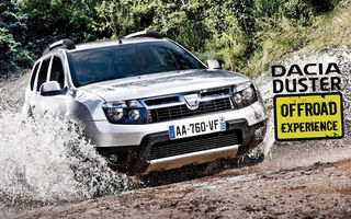 Dacia Duster Offroad Experience - testează Duster în teren accidentat!