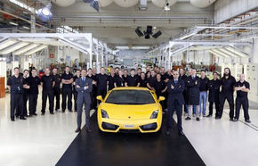 Lamborghini sărbătoreşte exemplarul Gallardo cu numărul 10.000