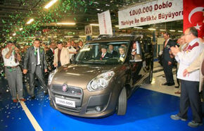 Fiat Doblo a atins un milion de unităţi produse