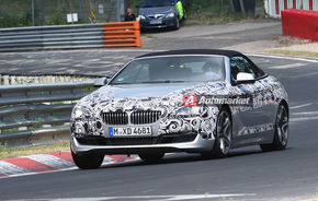 FOTO EXCLUSIV* : BMW testează noul Seria 6 Cabrio pe Nurburgring