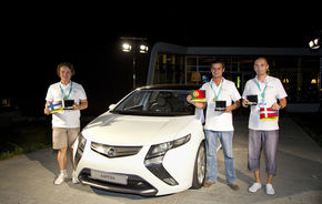 Câştigătorul concursului Opel ecoFlex Experience a primit cheile unui Ampera