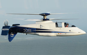 Sikorsky X2, cel mai rapid elicopter din lume: 416 km/h