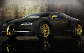 Mansory îmbracă în aur şi fibră de carbon Bugatti Veyron