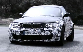 VIDEO: Un tur de circuit cu viitorul BMW Seria 1 M Coupe