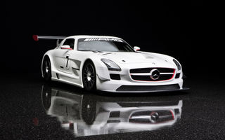 Mercedes SLS AMG GT3 va fi distribuit începând cu luna februarie 2011