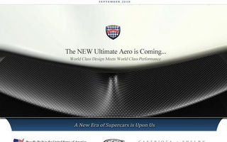 Primul teaser al viitorului SSC Ultimate Aero, rivalul lui Veyron Super Sport
