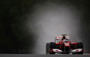 Belgia, antrenamente 1: Alonso, cel mai rapid pe ploaie