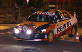 Ioan Andone a trăit experienţa Băneasa Rally Show alături de echipa Repsol Mitsubishi