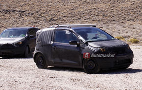 FOTO EXCLUSIV* : VW şi Skoda testează împreună prototipul lui Lupo