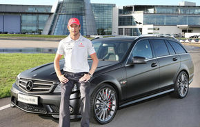 Jenson Button a primit un Mercedes C-Klasse de 520 de cai putere