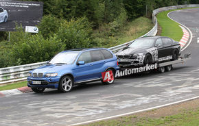 FOTO EXCLUSIV*: Viitorul BMW M5, defecţiune pe Nurburgring