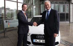Audi A1 e-tron îşi face apariţia pe şoselele din Munchen
