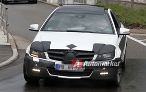 FOTO EXCLUSIV*: Imagini noi cu Mercedes C-Klasse Coupe