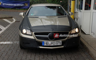 FOTO EXCLUSIV*: Primele imagini spion cu noul Mercedes-Benz SLK