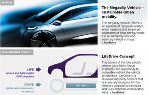 BMW a lansat un site dedicat viitoarelor sale vehicule electrice