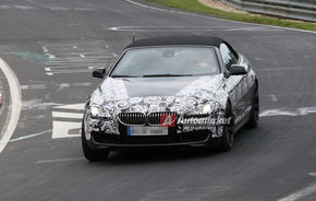 FOTO EXCLUSIV*: BMW testează noul M6 Cabrio