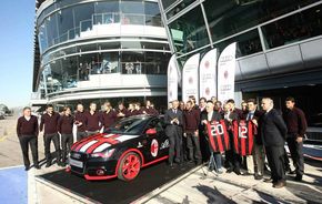 Audi a prezentat ediţia specială A1 AC Milan