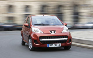 Peugeot 107 a ajuns la 500.000 de unităţi produse