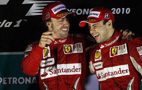 Alonso: "Sper ca Massa să câştige ultimele două curse"