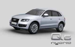 OFICIAL: Audi Q5 Hybrid - primele informaţii