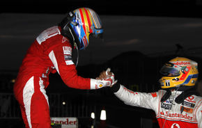 Alonso vrea să-l vadă pe Hamilton în pole position