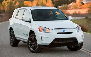 Toyota RAV4 EV Concept anticipează primul SUV 100% electric