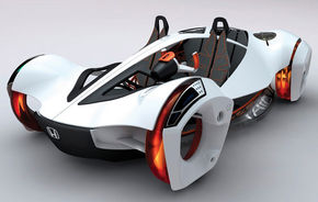 Honda Air Concept, dedicaţie futuristă pentru fanii hiperactivi