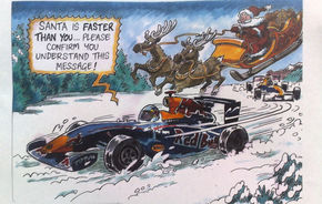 Red Bull ironizează Ferrari în felicitarea de Crăciun