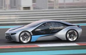 BMW Vision EfficientDynamics surprins în teste