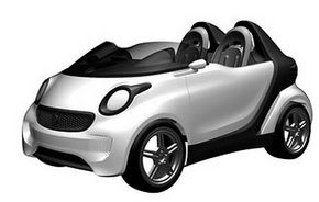 Mercedes a patentat aspectul conceptului Smart Speedster