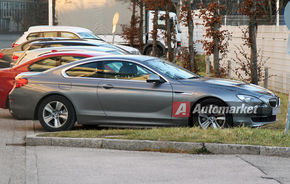 FOTO EXCLUSIV* : Primele imagini cu noul BMW Seria 6 Coupe fără camuflaj