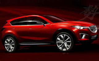 OFICIAL: Mazda Minagi, crossover-ul concept pregătit pentru Geneva