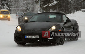 FOTO EXCLUSIV* : Porsche testează noul Boxster