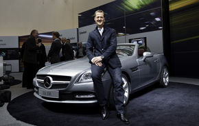 Michael Schumacher a prezentat noul Mercedes-Benz SLK