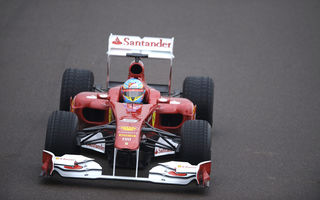 Comparaţie: Aripa spate ajustabila a monopostului Ferrari