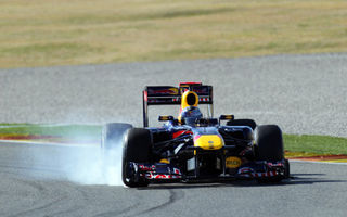 Vettel, cel mai rapid în prima zi de teste de la Valencia