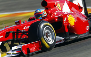 Alonso, cel mai rapid în a doua zi de teste de la Valencia
