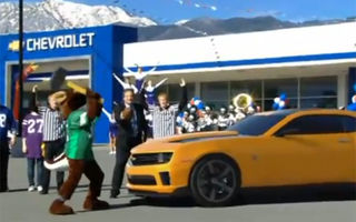 VIDEO: Două reclame interesante pentru Chevy Camaro la Superbowl