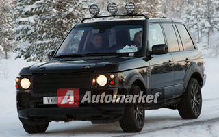 FOTO EXCLUSIV* : Land Rover testează noua generaţie de Range Rover
