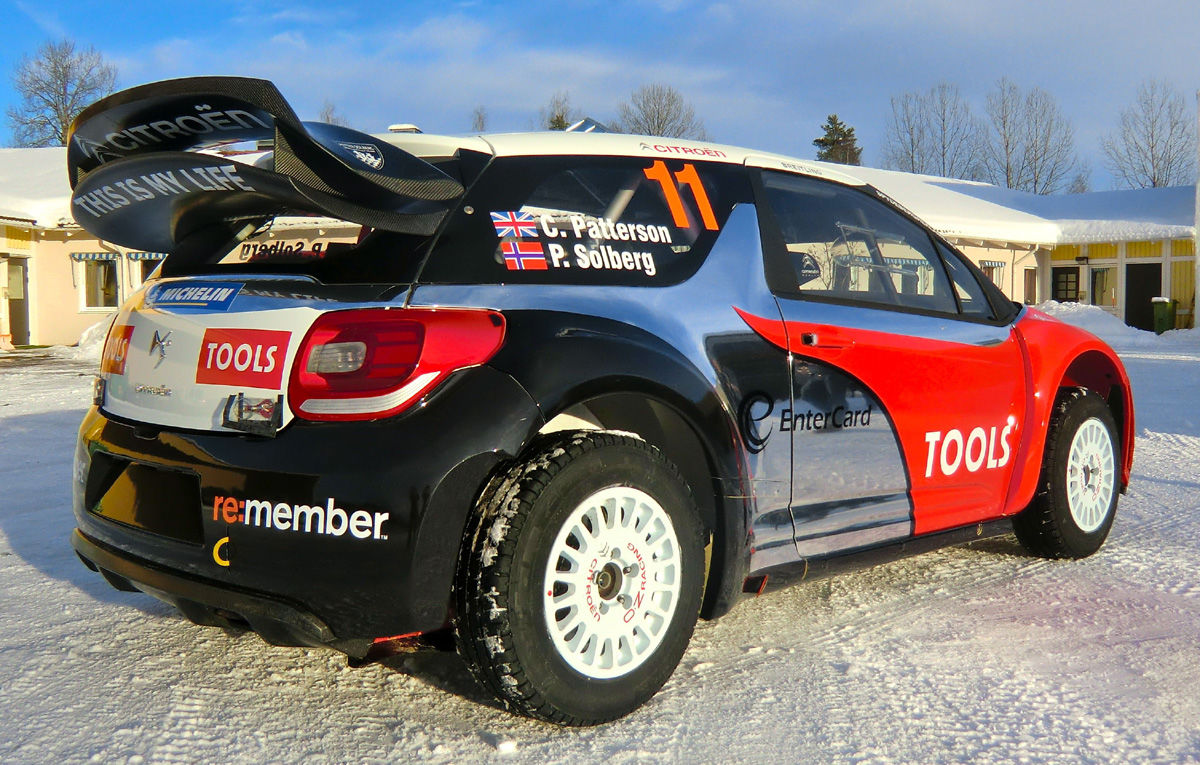 Ds3 WRC Rear