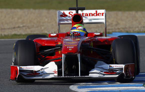 Massa, cel mai rapid în prima zi de teste de la Jerez