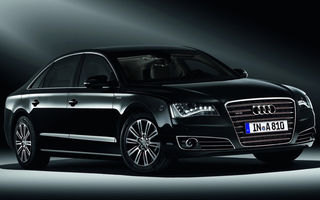 Audi aduce la Geneva versiunea blindată a lui A8
