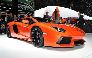 GENEVA LIVE: Lamborghini Aventador, urmaşul lui Murcielago