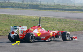 Ferrari a introdus un sistem de evacuare în stilul Red Bull