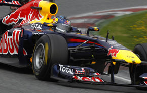 Vettel menţine Red Bull în top în testele de la Barcelona